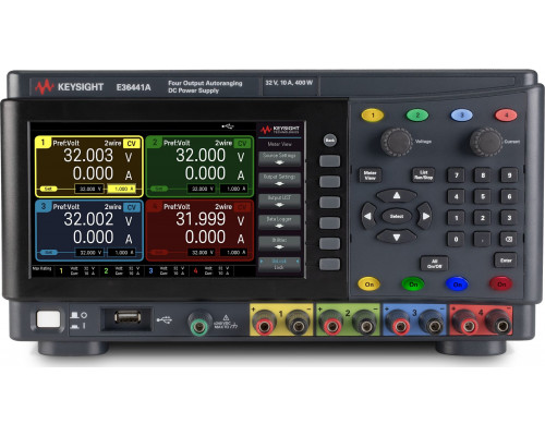 Keysight E36441A — программируемый источник питания 400 Вт, 4 выхода