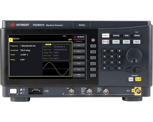 Keysight FG33531A — генератор сигналов Trueform 100 МГц, 1 канал